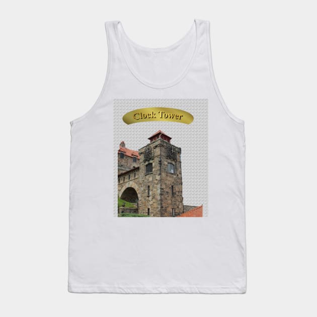 Clock Tower Marble Tank Top by Laybov